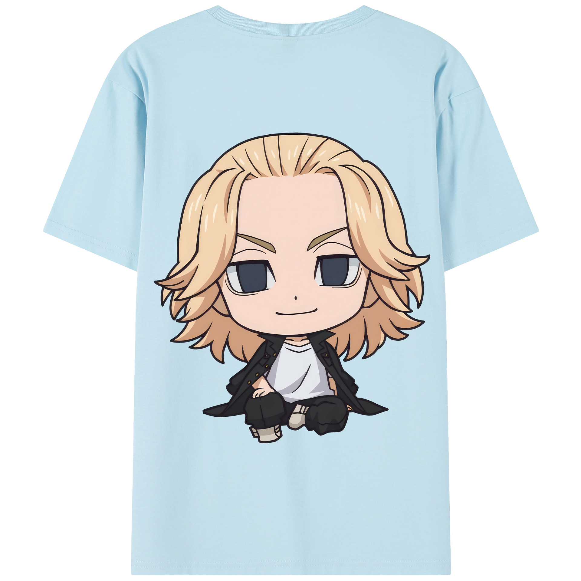 （画像用） 東京リベンジャーズ Tokyo Revengers 綿100％半袖Tシャツ（背面プリント）